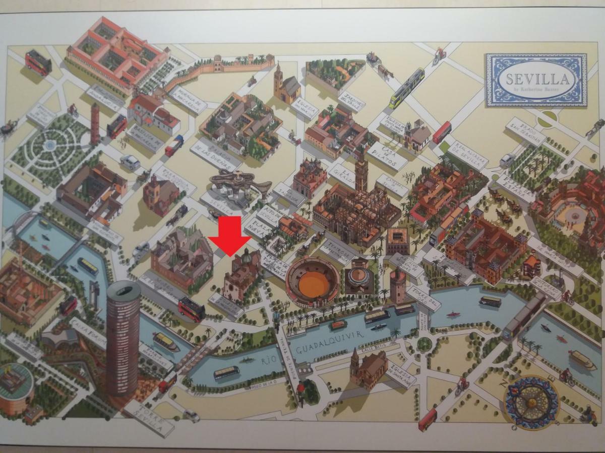 Loft City Center+Free Parking 塞维利亚 外观 照片
